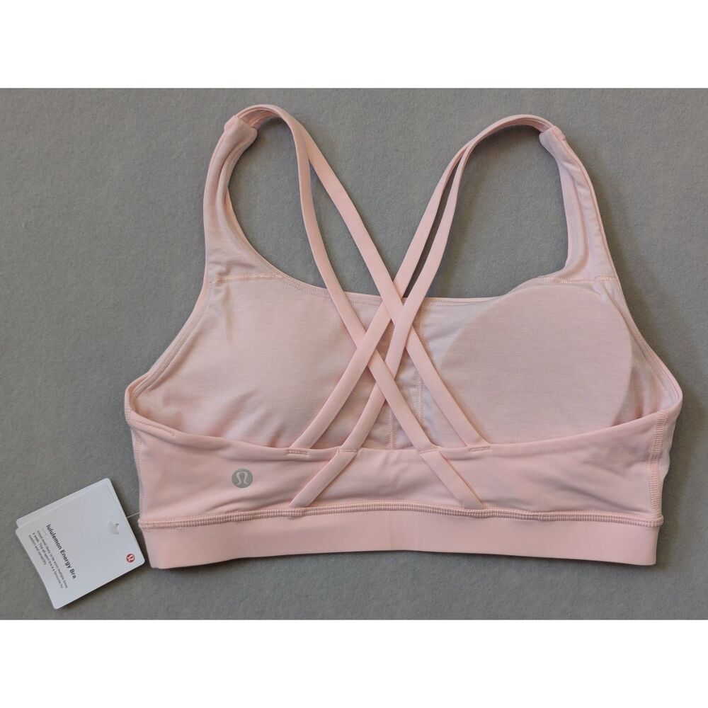 NWT lululemon Energy Bra Blush Quartz Size 8 - Picture 2 of 7